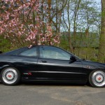 Black Acura Integra Type-R on BBS RS with Red Logos