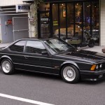 Grey BMW M6 E24 on BBS RS with BMW Logos