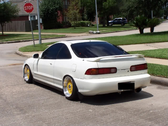 Acura Integra 4 Door Slammed