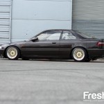 Brown DA Acura Integra on Cream BBS RM