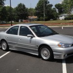 Silver Ford Countour SVT on Silver BBS RS