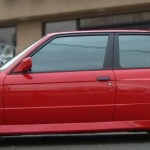 BBS RS on Red BMW E30 M3