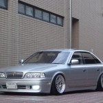 JDM Infinity Q45 on Silver BBS LM in Japan