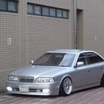 JDM Infinity Q45 on Silver BBS LM in Japan