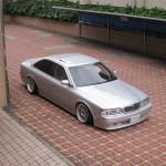 JDM Infinity Q45 on Silver BBS LM in Japan