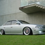 JDM Infinity Q45 on Silver BBS LM in Japan