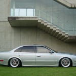 JDM Infinity Q45 on Silver BBS LM in Japan