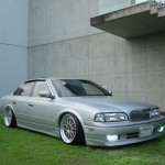 JDM Infinity Q45 on Silver BBS LM in Japan