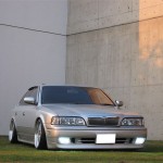 JDM Infinity Q45 on Silver BBS LM in Japan