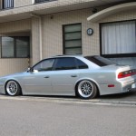 JDM Infinity Q45 on Silver BBS LM in Japan