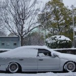 JDM Infinity Q45 on Silver BBS LM in Japan