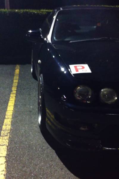 Black Acura Integra Type-R on Black BBS RS