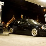 Gold BBS RS on Saab 9.2x Aero Wagon