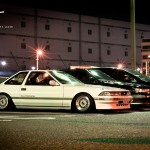 JDM Toyota Soarer on Silver BBS RS