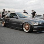 Gold BBS RS on BMW E46 Coupe